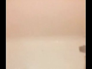 18 year old black teen Cumshot squirting in shower